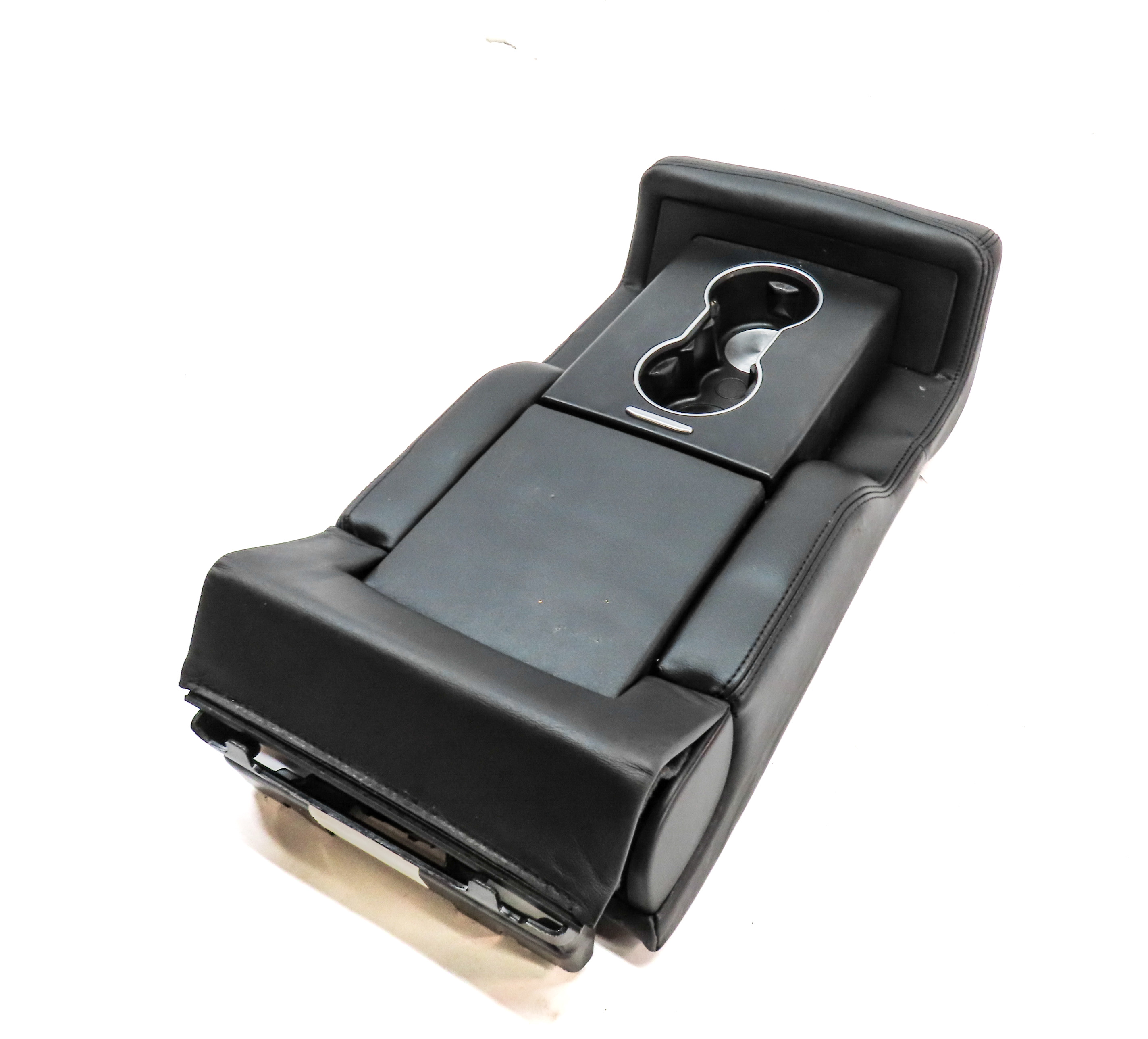 13-15 RANGE ROVER L405 REAR CENTER SEAT BACK CONSOLE CUPHOLDER ARMREST (Ebony) — exact item pictured